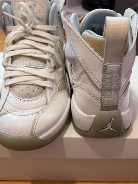 Nike Air Jordan Jumpman Two Trey in the White Ice Blue sneakers